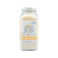 Bath Salts Citrus Splash Essential Oil 20 oz