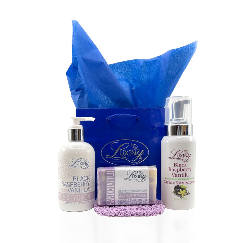 Soap and Lotion Gift Set - Black Raspberry Vanilla