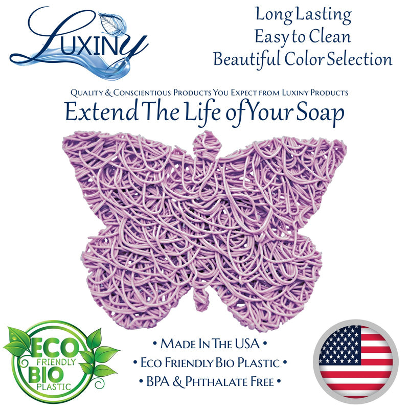 Soap Saver - Lilac Butterfly Soap Saver - Soap Rest