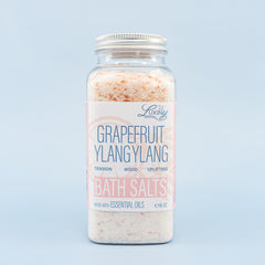 Bath Salts Grapefruit Ylang Ylang Essential Oil 20 oz