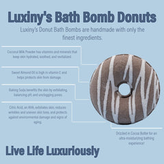 Hazelnut Cappuccino Donut Bath Bomb