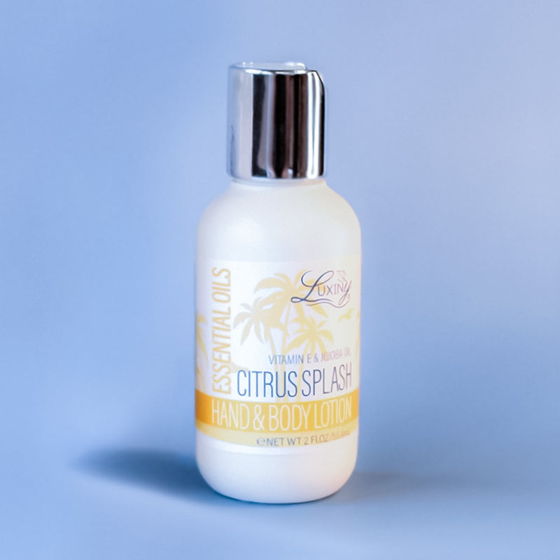Citrus Splash Essential Oil Silky Hand and Body Lotion 2oz