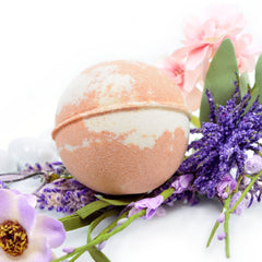 Grapefruit Ylang Ylang Bath Bomb Made with Essential Oils, 2.5