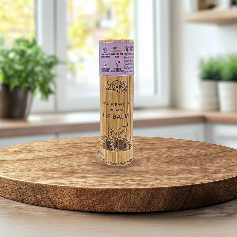 Vegan Lip Balm - Made with Sunflower Wax