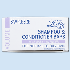Rosemary Lavender Shampoo and Conditioner Bar Sample Set