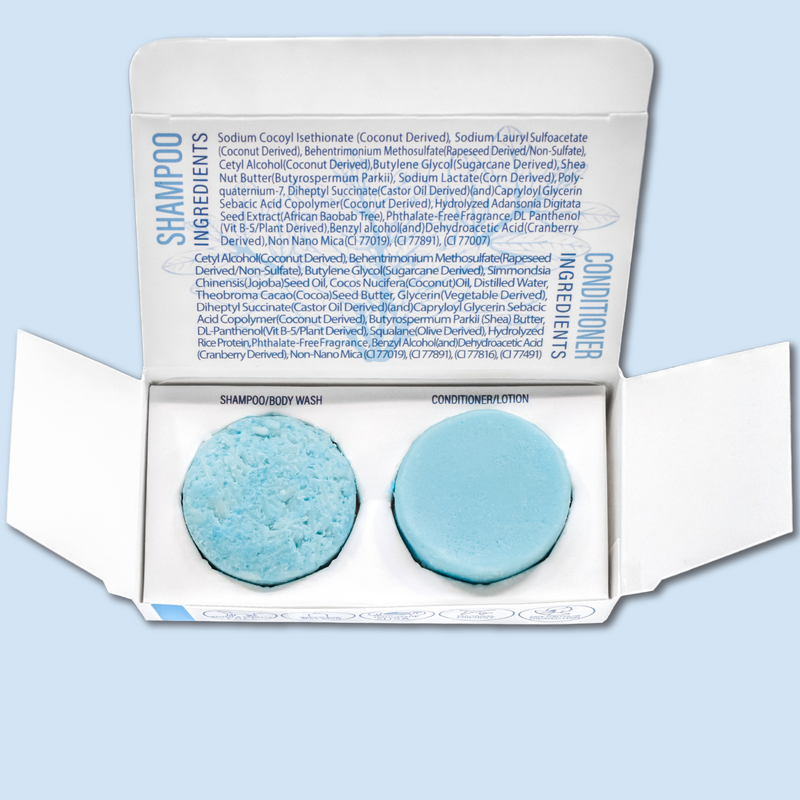 Bay Rum Shampoo and Conditioner Bar Sample Set