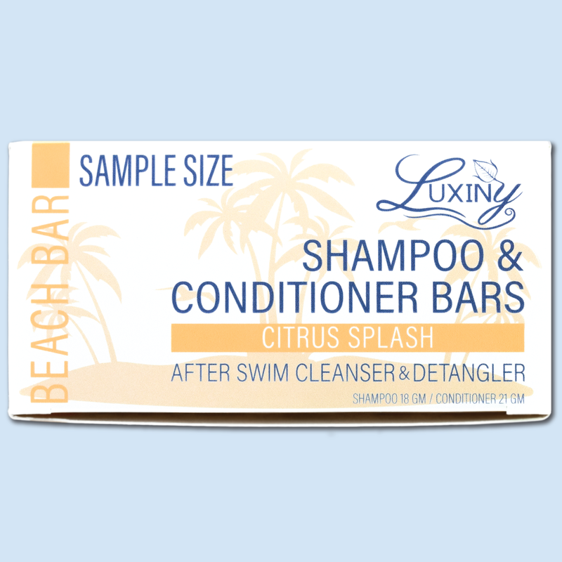 Citrus Splash Shampoo and Conditioner Bar Sample Set