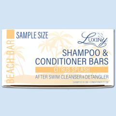 Citrus Splash Shampoo and Conditioner Bar Sample Set