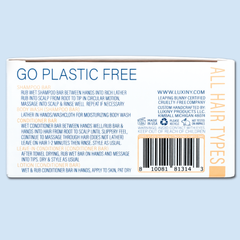 Citrus Splash Shampoo and Conditioner Bar Sample Set