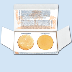 Citrus Splash Shampoo and Conditioner Bar Sample Set