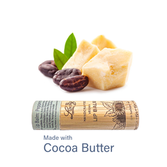 Peppermint Vegan Lip Balm – Sustainable Bamboo Twist-Up Tube