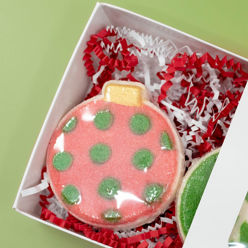 Holiday Set | Bath Bomb | Christmas Ornaments | 3 Pack