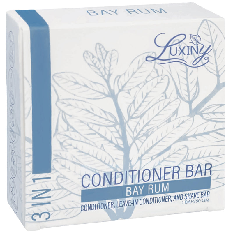 Bay Rum Conditioner Bar, enriched with a classic cologne scent, designed to hydrate, soften, and condition hair while providing a masculine, refreshing fragranceConditioner Bar