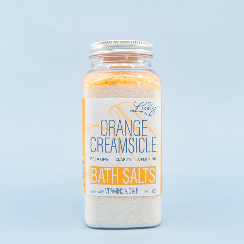 Bath Salts Orange Creamsicle Large