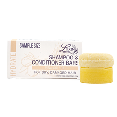 Pina Colada Shampoo and Conditioner Bar Sample Set