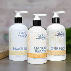 Luxiny Silky Hand & Body Lotion - Fun and Fruity Three-Pack