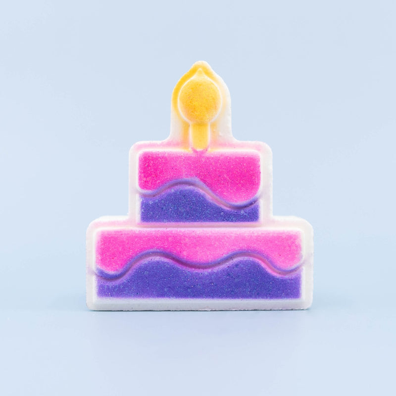 Rainbow Burst Bath Bomb - Birthday Cake