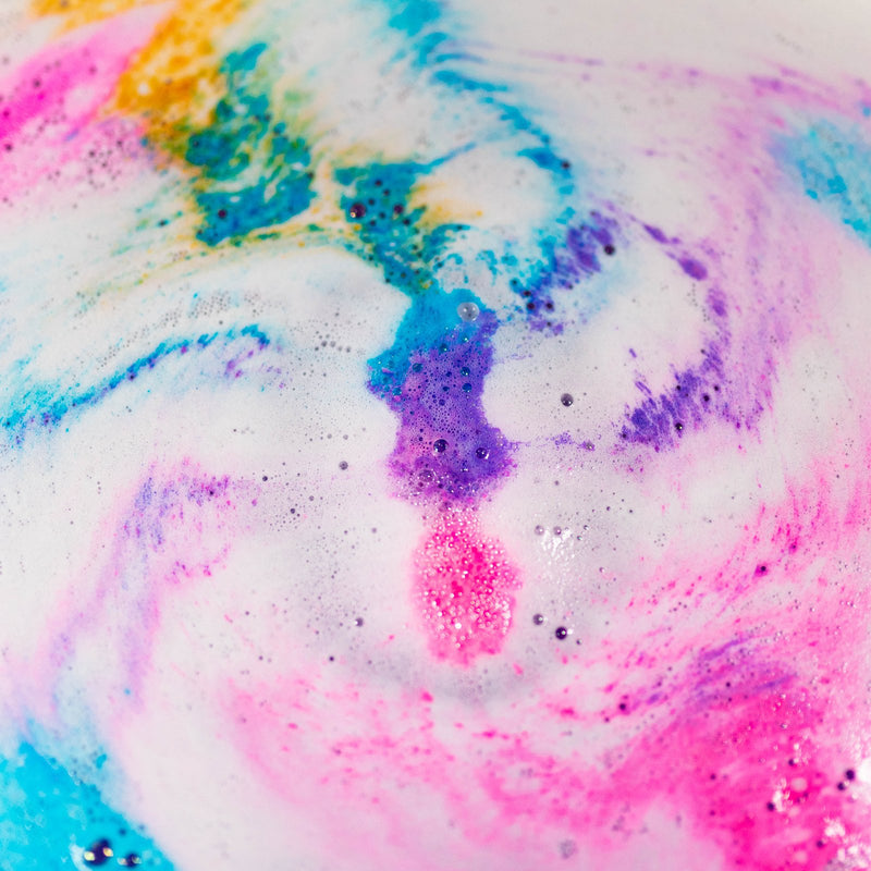 Rainbow Burst Bath Bomb - Ice Cream