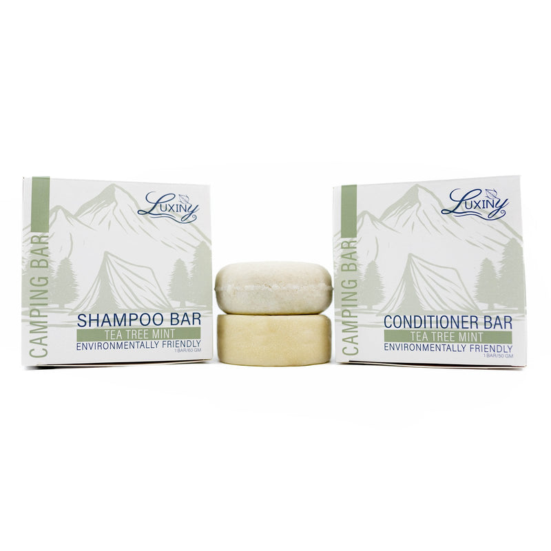 Shampoo and Conditioner Travel Bundle - Tea Tree Mint