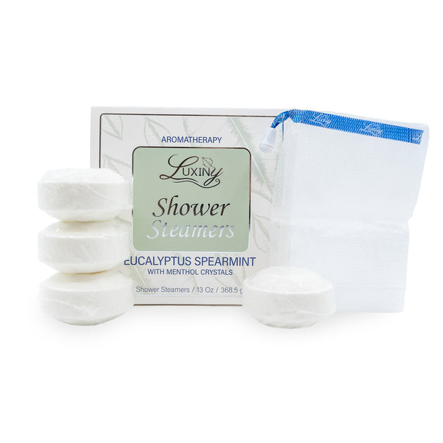 Luxiny's Eucalyptus Spearmint Shower Steamer - 4 pack | Luxiny