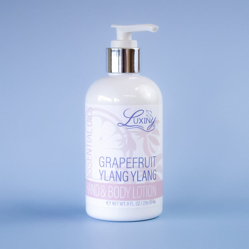 Grapefruit Ylang Ylang Essential Oil Silky Hand and Body Lotion 8oz