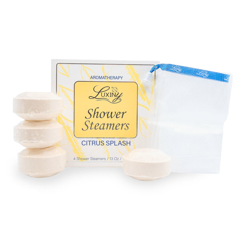 Luxiny's Citrus Splash Shower Steamer - 4 pack