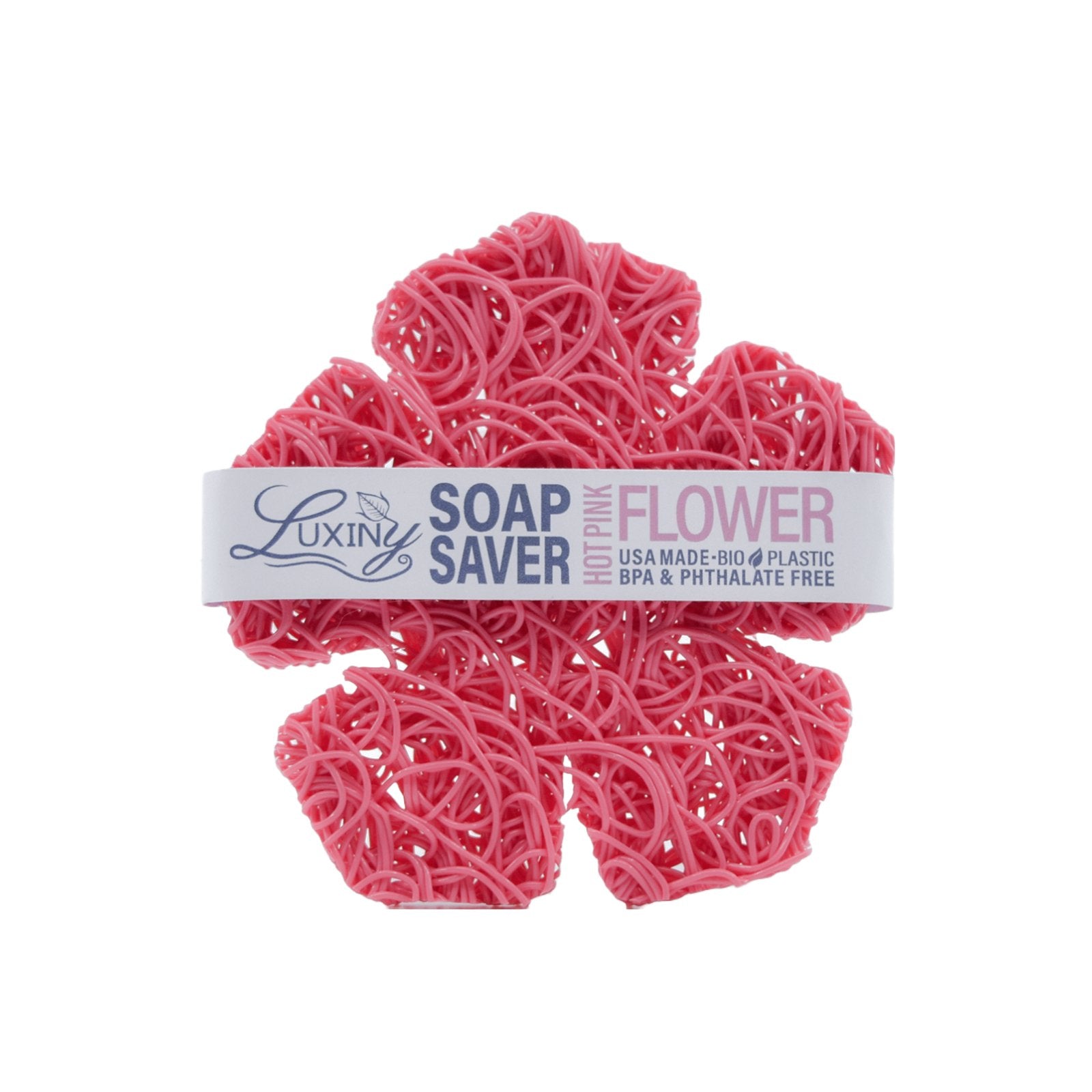 Hot Pink Flower Soap Saver