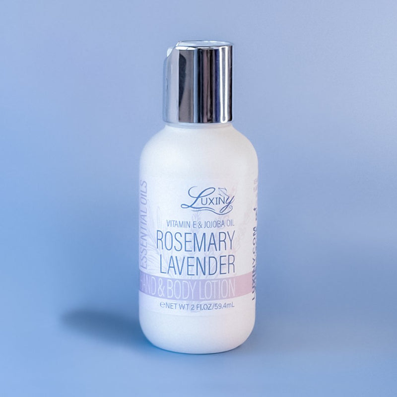 Rosemary Lavender Essential Oil Silky Hand and Body Lotion 2oz