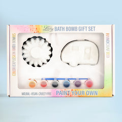 Paint Your Own Bath Bombs- Camper and Flower