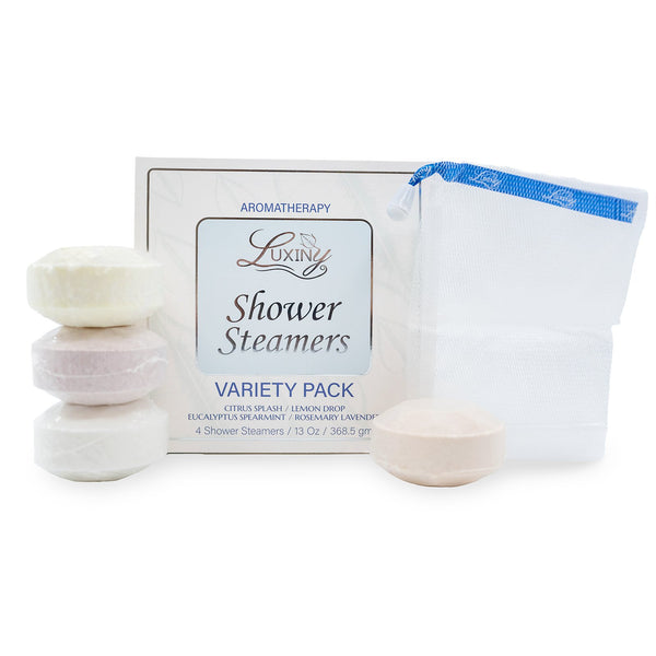 Aromatherapy Shower Steamers - Citrus, Lavender, Eucalyptus Mix Pack