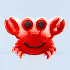 Hand Painted Bath Bomb - Crab