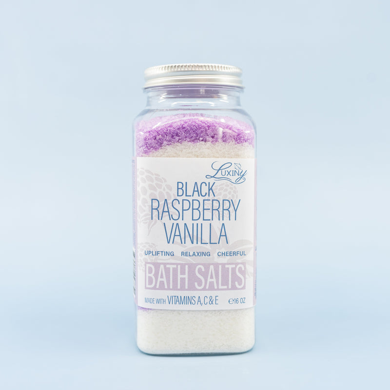 Bath Salts Black Raspberry Vanilla 16 oz