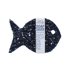 Navy Blue Fish Soap Saver