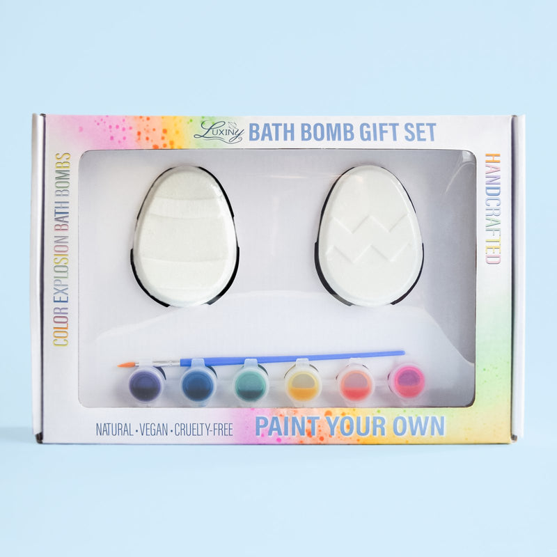 Paint Your Own Bath Bombs- 2 Easter Eggs