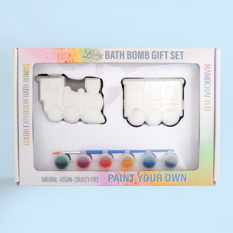 Paint Your Own Bath Bombs- 2 Train