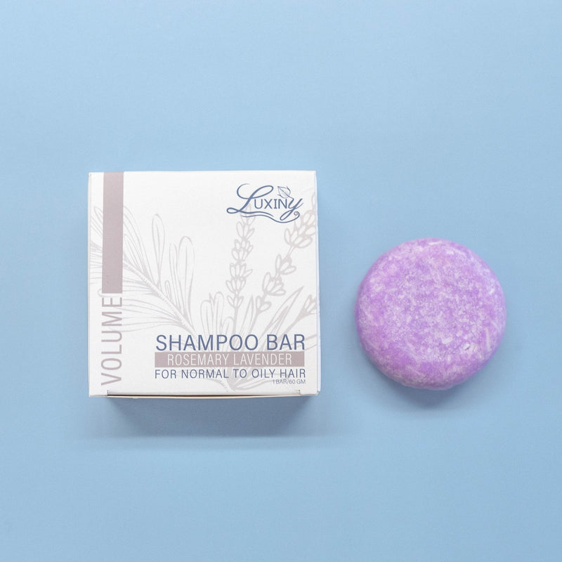 Volumizing Shampoo Bar and Conditioner Bar Set - Rosemary Lavender