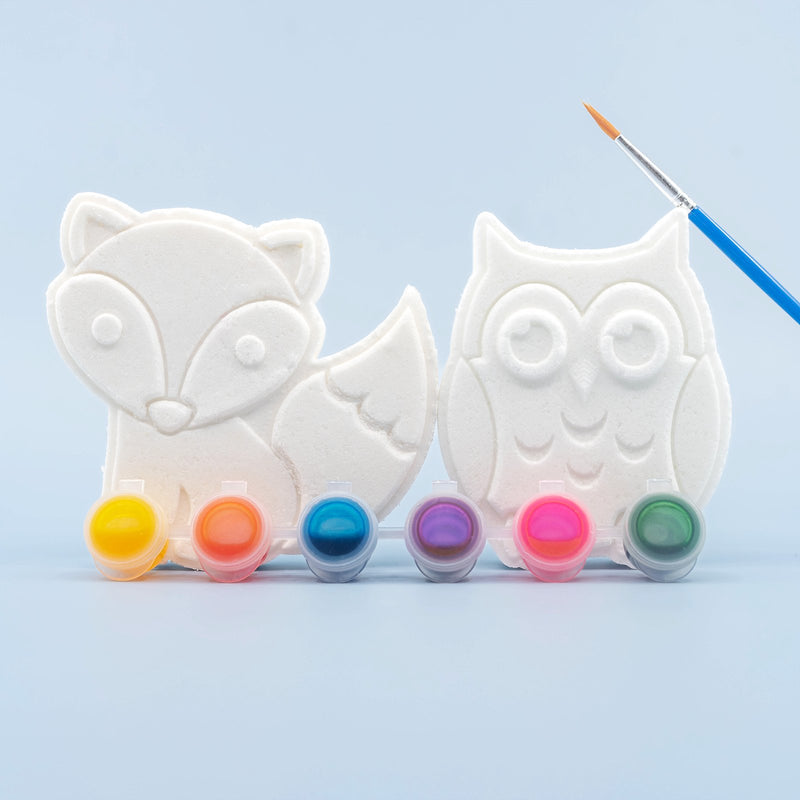 Paint Your Own Bath Bombs- Owl and Fox