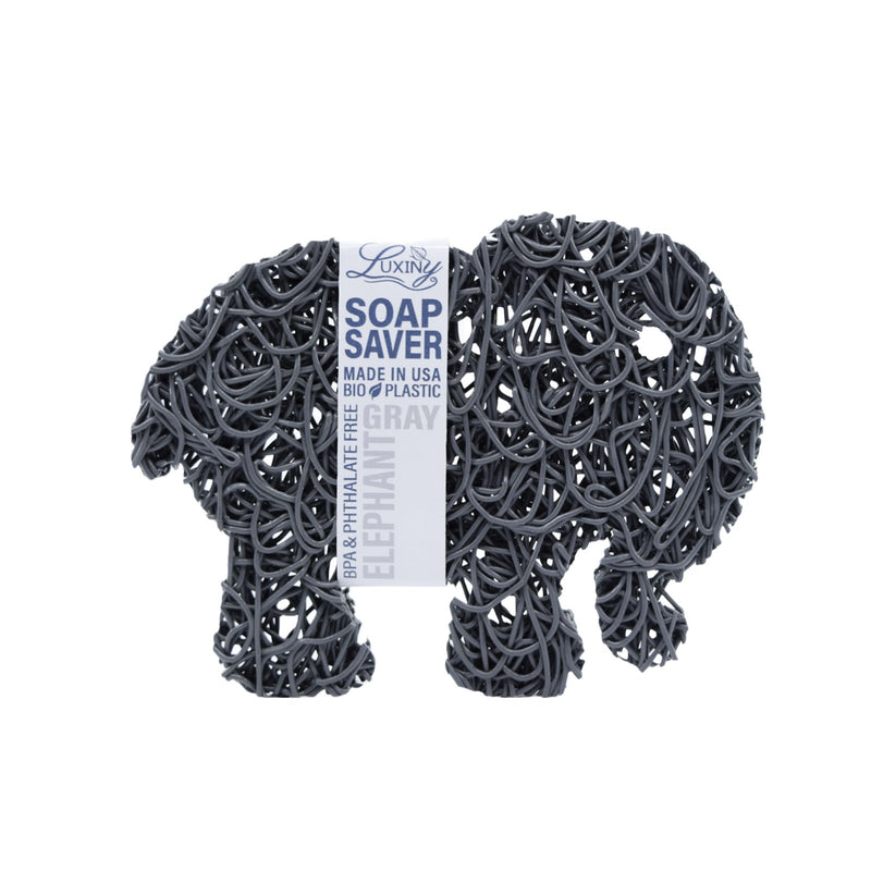 Gray Elephant Soap Saver