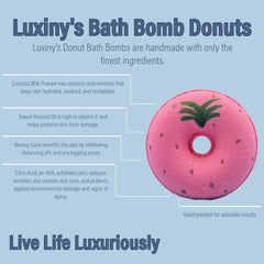 Strawberry Donut Bath Bomb