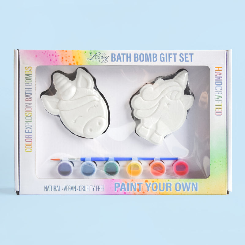 Paint Your Own Bath Bombs- 2 Unicorn